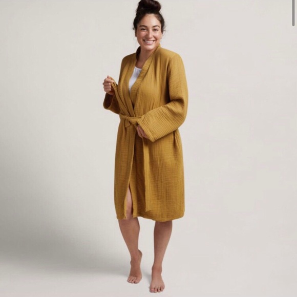 Parachute Other - Parachute Cloud Cotton Robe in Amber